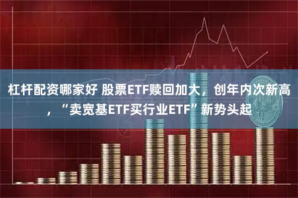 杠杆配资哪家好 股票ETF赎回加大，创年内次新高，“卖宽基ETF买行业ETF”新势头起